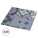  Selvheftende Gulvplanker 30,5 x 30,5 cm 20 pcs PVC