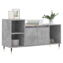 vidaXL TV-benk betonggrå 100x35x55 cm konstruert tre 8721012113510