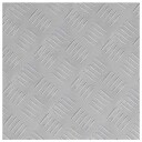  Sjekkplater 2 pcs sølv 40 x 40 cm Aluminium