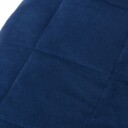Vidaxl Vektdyne blå 135x200 cm 10 kg stoff