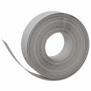vidaXL Hagegaffler 25 m 15 cm PE Grå