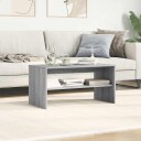 TV benk grå sonoma 80x40x40 cm konstruert tre