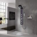Dusjpanel glass - brun