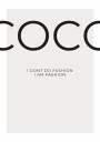 Coco"s Fashion Statement Plakat Plakat / 30x40cm