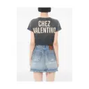 Valentino Dame Topper Grå M,