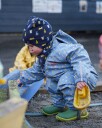 Kattnakken Babyregndress Dugg Blå 92