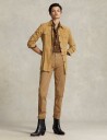 Polo Ralph Lauren Cropped Slim Fit Twill Chino Pant Beige 32
