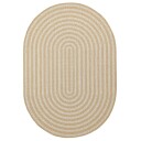 Ovalt teppe   Indoor/outdoor Leander natur Størrelse: 160 x 230 cm