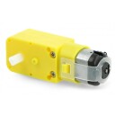 DC motor med 1:48 girkasse og dobbelsidig aksel 3 6V