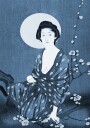 Japanese Midnight Blue Plakat Plakat / 70x100cm