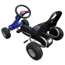 vidaXL Pedal-go-kart blå