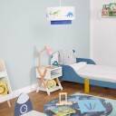 Nattbord for barn med åpen hylle og X Design