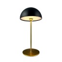 Along Mini Portable Bordlampe 2pcs. Black/Brass - DybergLarsen