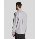 Lyle & Scott - Skjorte Linen Oxford Shirt - Blå