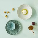 Dottir Samsurium Dinner Plate green