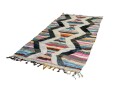 Marokkansk Boucherouite teppe 125 x 265 cm Størrelse: 125 x 265 cm