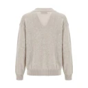 Brunello Cucinelli Dame Strikkevarer Beige L,
