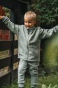 Lindberg Kids' Loe Wool Pants Grey Melange 120