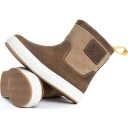 Boatboot Lowcut Canvas Leather Dame Leather Brown 40