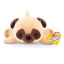 Hug-A-Lumps Medium Vektet Plysjbamse 1,5kg - Mops Hund