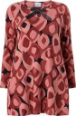 Zhenzi   Genser Zh Lexie 1515 Tunic L/S   Rød