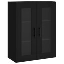  Veggskap svart 69,5x34x90 cm 8720845439811