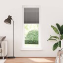  plisségardin antrasitt 70x200 cm Stoff Bredde 69,4 Polyester
