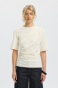 Selected Women   T skjorte Slwoline Light Twist Tee   Hvit