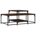  Salongbord brun eik 102x60x45 cm konstruert tre 8721012124790