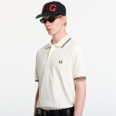 Fred Perry The Twin Tipped Fp Shirt Cream L