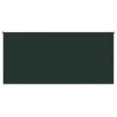 vidaXL Utendørs Rullegardin 90% UV-blokk Mørkegrønn 400 x 140 cm HDPE