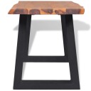 vidaXL Benk heltre akasie 160 cm