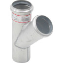 Blücher Gr.Rør 45Gr.50.50Mm Strømlinet Aisi 316L.Syrefast Stål
