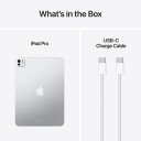 Apple iPad Pro 11" M4 256GB Wi-Fi OLED Sølv Nettbrett
