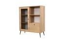 Huff Vitrineskap 40x110 cm   Eik