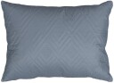 Borg Living Pyntepute - Mørk blå og lyseblå - 45x60 cm - Pynteputer til sofaen