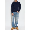 Alexander McQueen Herre Strikkevarer Blå 2XL,