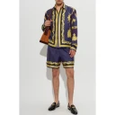 Versace Herre Skjorter Blå XL,