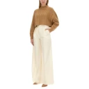 Max Mara Dame Strikkevarer Beige L,