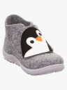 superfit Happy slipper grå/svart  medium 