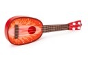 Ukulele gitar for barn fire strenger Jordbær
