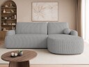 Branrel 3 seters sofa med divan   grå