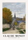 Street in Sainte-Adresse 1867 Plakat by Claude Monet Plakat / 70x100cm