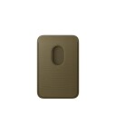Apple FineWoven lommebok med MagSafe for iPhone - Mørk Oliven