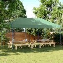  Sammenleggbart partytelt pop-up grønn 580x292x315 cm 4004936