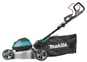 Makita Dlm466zx Batteridrevet Plenklipper 2X18v 46 Cm Bl Motor 3 I 1 Klipping/Oppfanging/Mulching 22,4 Kg Stålunderstell Uten Batteri Og Lader   Solo