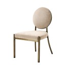 Dining Chair Scribe Greige Velvet
