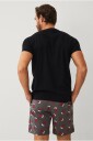Ellos Collection - Pysjsett med julemotiv - Svart