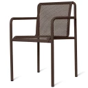 Ferm Living Dapple stol med armlener Dark Chocolate