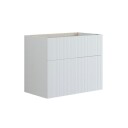 Dansani Inzo Urban Riflet Servantskap 2 Skuff B60 120xh64xd44cm Hvit Matt / 100cm